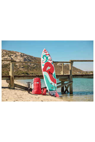 F2 Sup Çift Odacıklı Yüksek Damla Dikiş Malzemeli Full Set Pembe