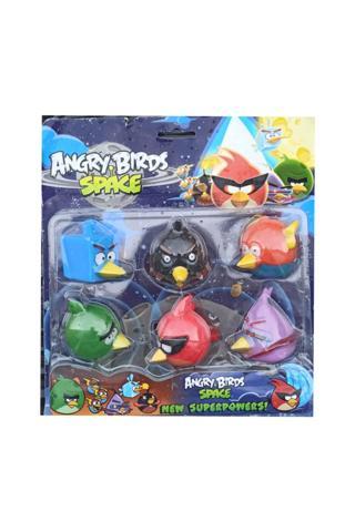 Pop Şeker Angry Birds 6 Figür Oyuncak Angry Birds Karakterleri