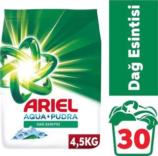 Ariel Dağ Esintisi 4,5 Kg Aquapudra Toz Çamaşır Deterjanı
