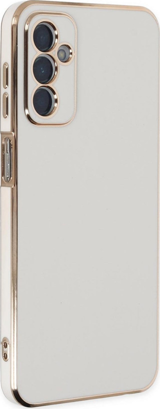 Microsonic Samsung Galaxy M23 Kılıf Olive Plated Beyaz