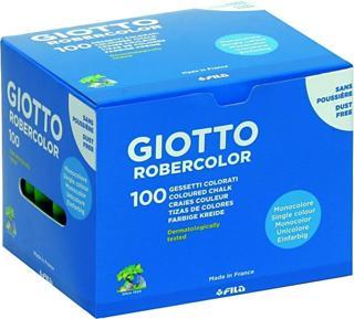 Giotto Robercolor Tebeşir 100 Lü Yeşil 539604 (1 Paket 100 Adet)