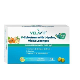 Velavit V Colostrum With L-Lysine 15 Pastil