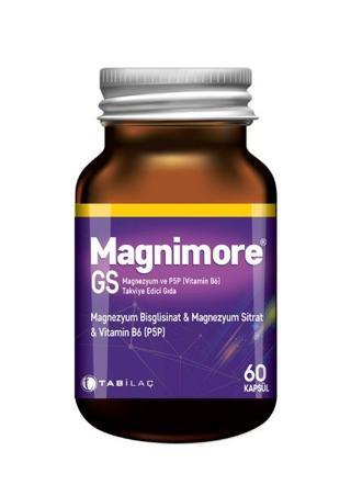 Magnimore Gs Magnezyum Ve P5p 60 Kapsül