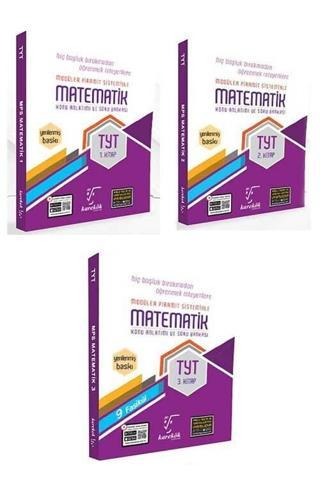2024 TYT Matematik Soru Bankası 1- 2 - 3. Kitap Set - Karekök Eğitim Yayınları
