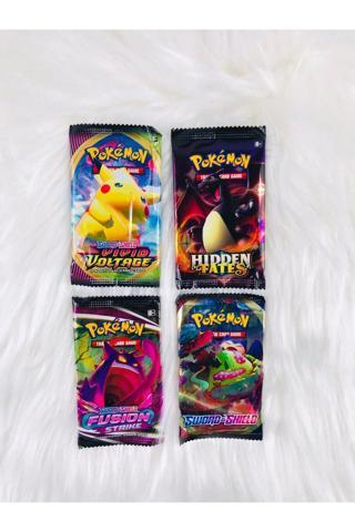 Abetto Market Pokemon Oyun Kartı Karma Set (4 Paket)