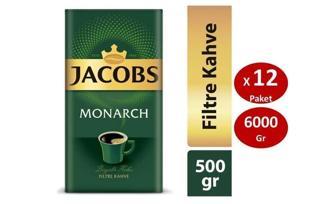Jacobs Monarch Filtre Kahve 500 gr 12'li Set