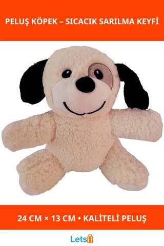Sevimli Peluş Köpek Yumuşak 24 cm Hediye ve Koleksiyon Amaçlı Oyuncak