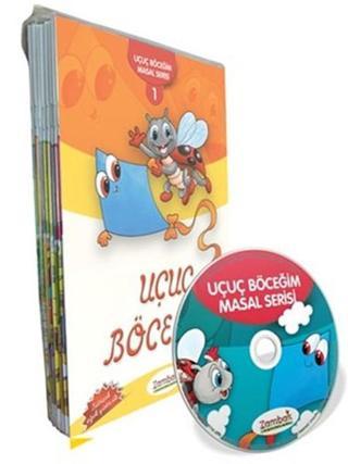 Zambak Uçuç Böceğim Masal Serisi - 12 Kitap Takım + DVD - Kolektif  - Zambak Çocuk