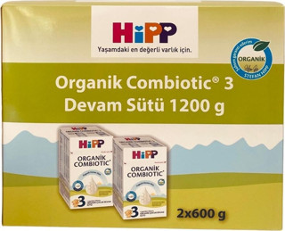 Hipp Organic Combiotic Organik Devam Sütü 2x600 g No : 3