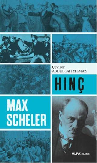Hınç - Max Scheler - Alfa Yayıncılık