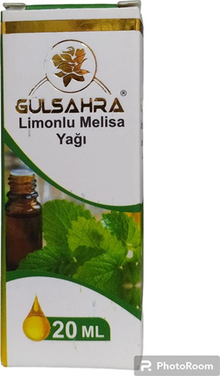 Gülsahra Limonlu Melisa Yağı 20 ml
