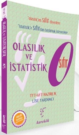 Karekök Eğitim Yayınları Olasılık ve İstatistik Sıfır - Karekök Eğitim Yayınları