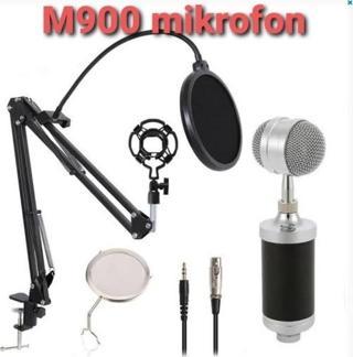 Music DJ M-900 Mikrofon Standlı Ön Panel