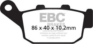 EBC FA140V HONDA CBR500 R , NT650 DAUVILLE 98-01 NC700S/X NonABS12-13 ,XL700 TRANS