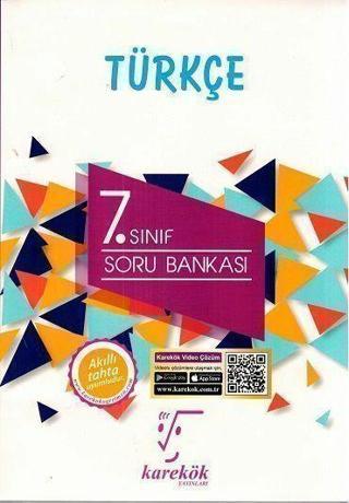 Karekök Eğitim Yayınları 7. Sınıf Türkçe Soru Bankası Karekök Eğitim Yayınları