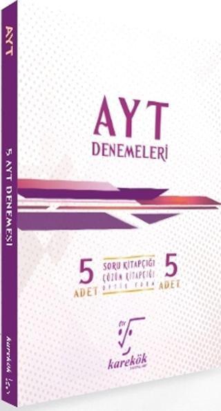 Karekök Eğitim Yayınları AYT 5li Denemeleri - Karekök Eğitim Yayınları