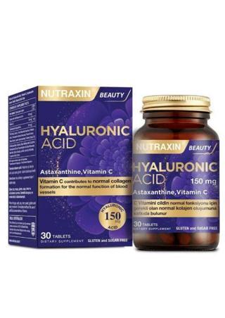 Nutraxin Hyaluronik Asit Takviye Edici Gıda 30 Tablet