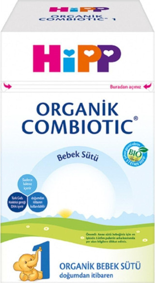Hipp 1 Organik Combiotic Bebek Sütü 800gr