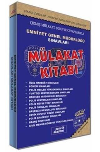 Emniyet Genel Müdürlüğü Sınavları Sonrası Mülakat Kitabı CD'li - Mehmet Er - Tercih Akademi