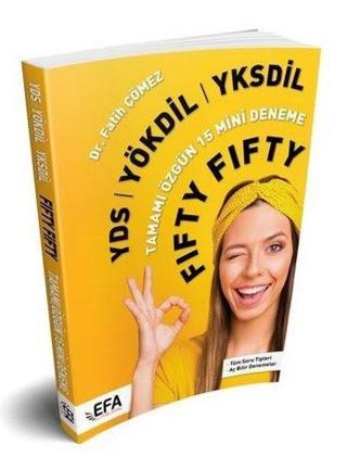 Benim Hocam Yayınları (Efa Serisi) YDS Yökdil Yksdil Fıfty Fıfty 15 Mini Deneme - Kolektif  - Benim Hocam Yayınları
