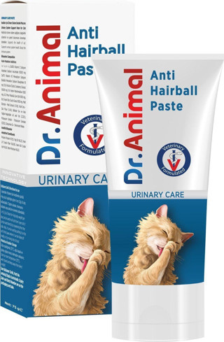 dr. animal anti hairball paste urinary care