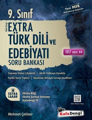 9.Sınıf Extra Türk Dili ve Edebiyatı Soru Bankası - Kolektif  - Kafa Dengi