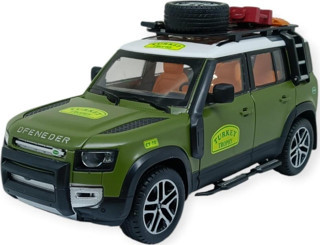 Osman Kızılkaya Model Araçlar - Metal Sesli Off-Road Araba 22 cm - Yeşil