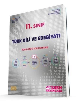 11.Sınıf Türk Dili ve Edebiyatı Konu Özetli Soru Bankası - Kolektif  - Esen Yayıncılık - Eğitim