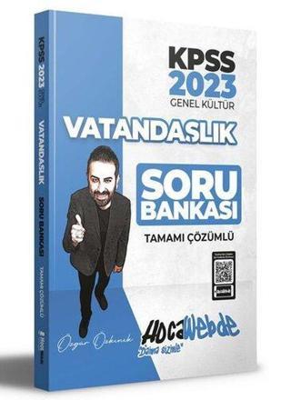 2023 KPSS Vatandaşlık Tamamı Çözümlü Soru Bankası - Kolektif  - Hoca Webde Yayınları