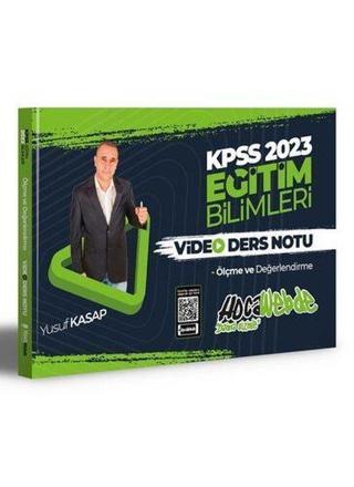 2023 KPSS Eğitim Bilimleri Ölçme ve Değerlendirme Video Ders Notları - Kolektif  - Hoca Webde Yayınları