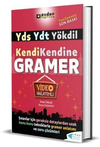 YDS YDT Yökdil Kendi Kendine Gramer - Video Anlatımlı - Erkan Önler - Erkan Önler Yayınları