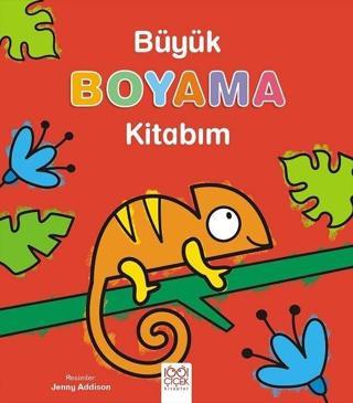 Büyük Boyama Kitabım - Kolektif  - 1001 Çiçek