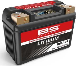 BS BATTERY BSLI-04/06 Lithium-Ion Battery Motosiklet Aküsü