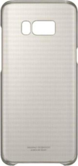 Galaxy S8+ ile Uyumlu Şeffaf Koruyucu Kılıf Altın EF-QG955CFEGWW