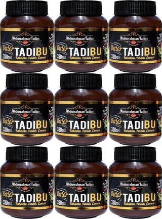 Tadıbu BİTTER Kakaolu Fındık Ezmesi 330 GR x 9 Adet