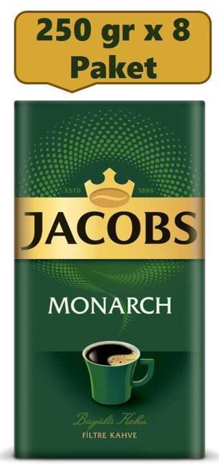 Jacobs Monarch Filtre Kahve 250 gr x 8 Paket