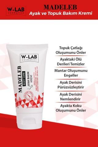 W-Lab Kozmetik Ayak ve Topuk Bakım Kremi 50 ML