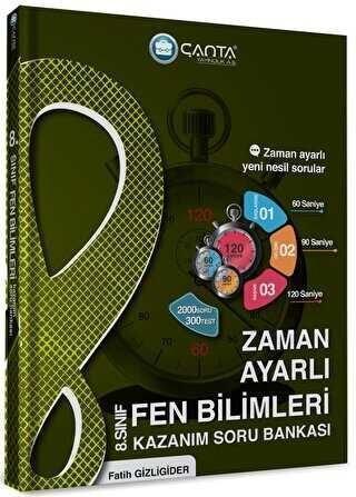 Çanta Yayınları 8. Sınıf Fen Bilimleri Zaman Ayarlı Kazanım Soru Bankası - Çanta Yayınları