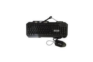 Polygold PG-8018 Kablolu Işıklı Oyuncu Q Klavye Mouse Set