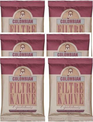 Kurukahveci Mehmet Efendi Colombian Filtre Kahve 80 gr x 6 Adet