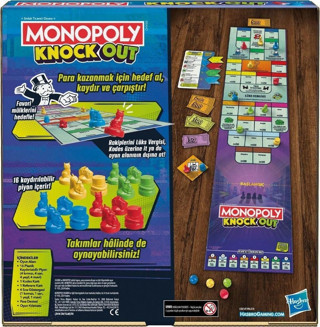 Monopoly Knockout Kutu Oyunu