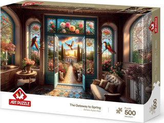 Art Puzzle 500 Parça Puzzle Bahara Açılan Kapı 40503