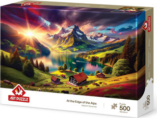 Art Puzzle 500 Parça Puzzle Alplerin Kıyısında 40505