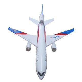 Asya Oyuncak Çek Bırak Işıklı Sesli Yolcu Uçağı 20 Cm - A164952 - Mavi