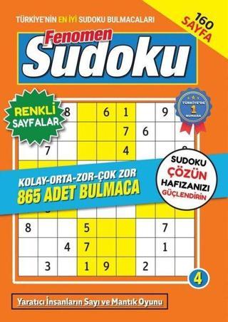 Fenomen Sudoku - 4 - Kolektif  - Maxı Yayıncılık