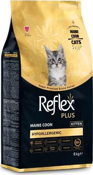 Reflex Plus Hypoallergenic Maine Coon Tavuklu Yavru Kedi Maması 8 Kg