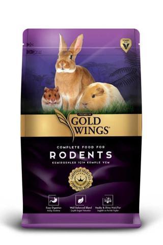 Gold Wings Premium Tavşan Hamster Kemirgen Yemi 1 Kg x 6 Adet