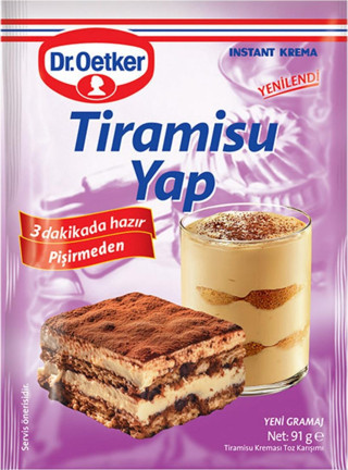 Dr. Oetker Dr.Oetker Tiramisu Yap (Yeniüretim) 91 G