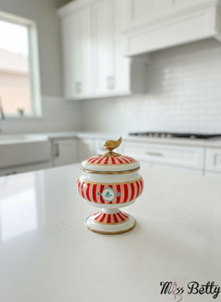 Bellisima Emaye Ayaklı Şekerlik