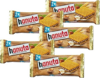 Hanuta 2'li Gofret 44 Gr X 5 Adet Gd0068